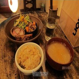 Set meal at Mone in Tokyo