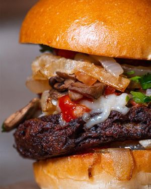  at Burger Village in San Luis Obispo