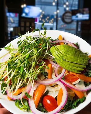  at Burger Village in San Luis Obispo