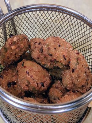 Fried pickles  at Burger Village in San Luis Obispo