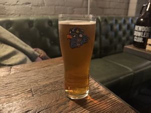 Non-alcoholic vegan beer  at BrewDog in Birmingham