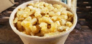 Mac and cheese at How Delish HD in West Orange