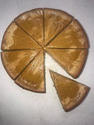 Sweet Potato Swirl Cheesecake at How Delish HD in West Orange