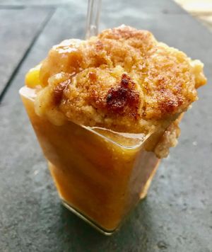 Gluten Free Peachie Cobbler at How Delish HD in West Orange