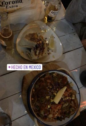 Vegan feast at Hecho en Mexico in Brighton