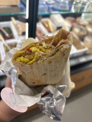 Tex Mex wrap   at Avril Végé in Quebec