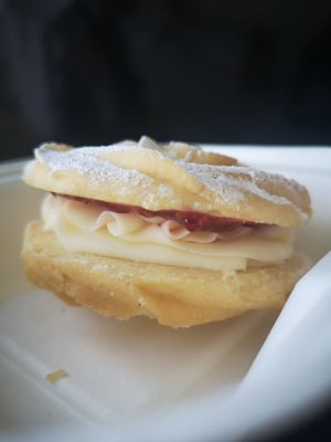 Viennese whirl at Commandery Coffee in Worcester