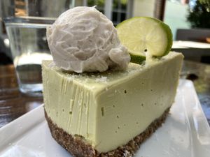 Key lime pie at SunCafe in Studio City