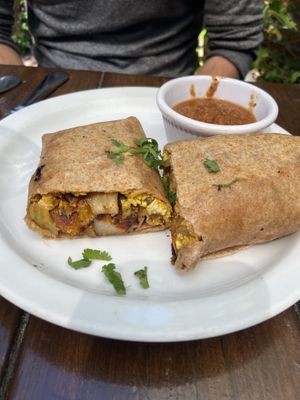 Breakfast wrap at SunCafe in Studio City
