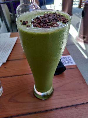 Shamrock shake! at SunCafe in Studio City