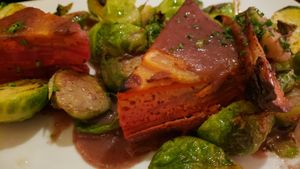 March Special. It is special. Root vegetables. at SunCafe in Studio City