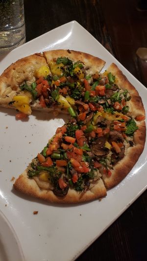 Pizza is great as well. at SunCafe in Studio City