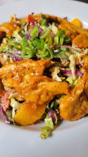 Thai salad at SunCafe in Studio City