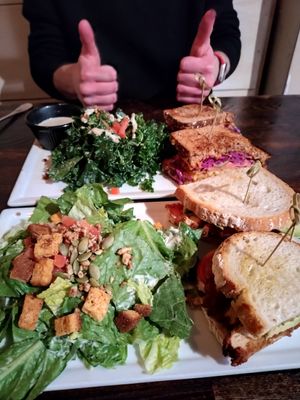 Sandwiches! #Veganuary at SunCafe in Studio City