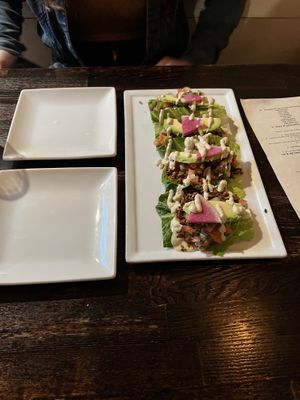 Lettuce leaf wrap  #Veganuary at SunCafe in Studio City