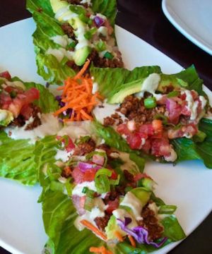 The Lettuce Tacos at SunCafe in Studio City