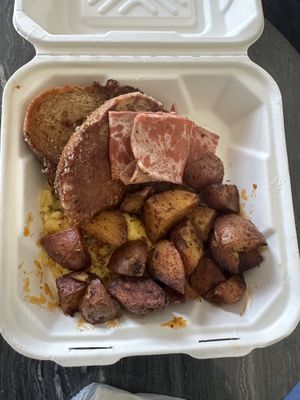 Breakfast plate  at SunCafe in Studio City