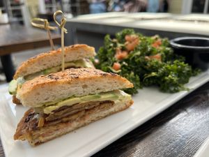 BLT on gf bread  at SunCafe in Studio City