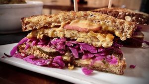 The Tempeh Ruben!   at SunCafe in Studio City