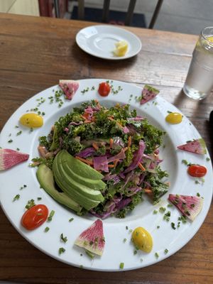 Super Sun Salad w/ Kale base substitution  at SunCafe in Studio City