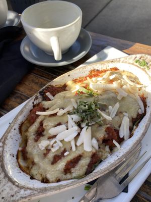 Lasagna #Veganuary at SunCafe in Studio City