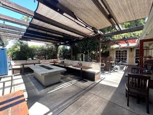 Outdoor seating   at SunCafe in Studio City