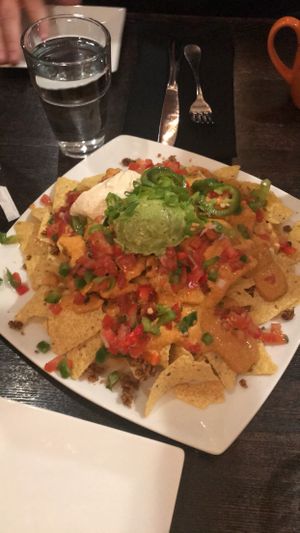 Nachos  at SunCafe in Studio City