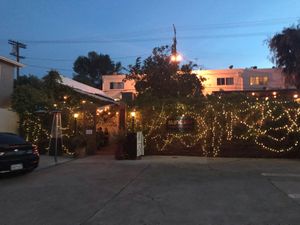 The entrance  at SunCafe in Studio City