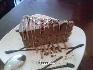 raw cookie dough cheesecake at SunCafe in Studio City