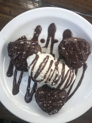 Brownie Dessert at SunCafe in Studio City