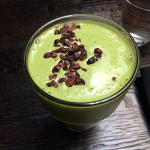 Mint Shamrock Shake at SunCafe in Studio City