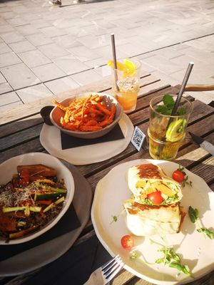 Food at Nana Cafe & Lounge Bar in Maribor