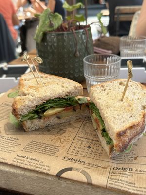 Vegan sandwich  at Nana Cafe & Lounge Bar in Maribor