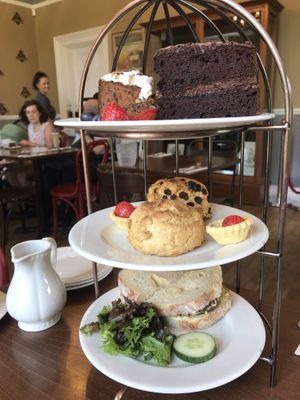 Vegan and Veggie afternoon Tea  at Hive Cafe in Chelmsford