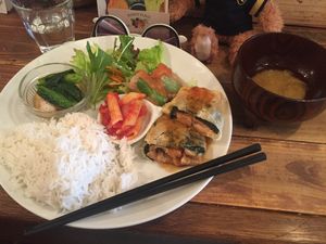 Soy fish  at Sunny Place in Kyoto