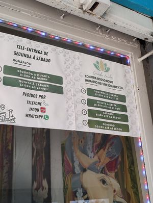 Open or closed at Govinda Lanches in Porto Alegre