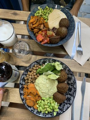 Our bowl creations at bolibol in Rouen