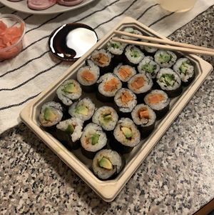 vegan set at Soul Sushi in Edinburgh