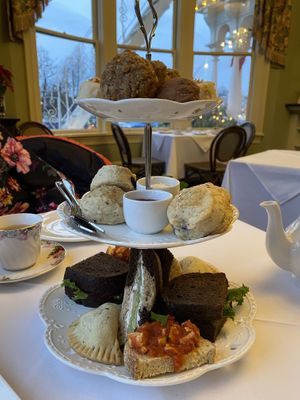 Vegan high tea   at Pendray Inn and Tea House in Victoria