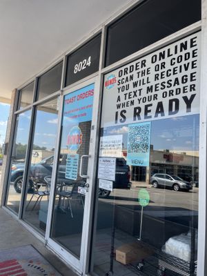 Store front  at Nuno's Tacos & Vegmex Grill in Dallas