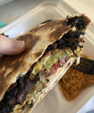 Nuno’s Crunchwrap   at Nuno's Tacos & Vegmex Grill in Dallas