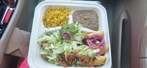 Fluntas Platter at Nuno's Tacos & Vegmex Grill in Dallas