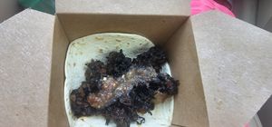 Barbacoa Taco at Nuno's Tacos & Vegmex Grill in Dallas