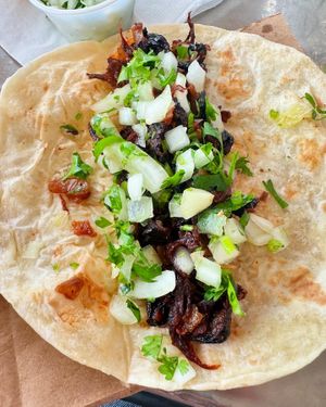 Barbacoa   at Nuno's Tacos & Vegmex Grill in Dallas