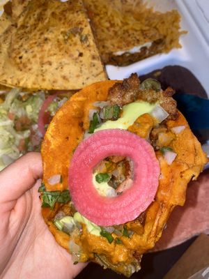 nopal taco at Nuno's Tacos & Vegmex Grill in Dallas