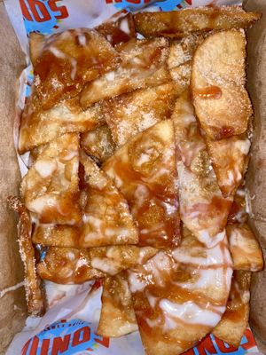 sopapillas at Nuno's Tacos & Vegmex Grill in Dallas