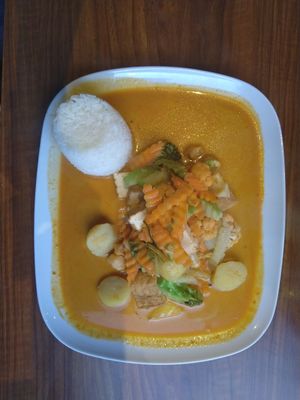 Massaman curry at Kroathai in Bergen