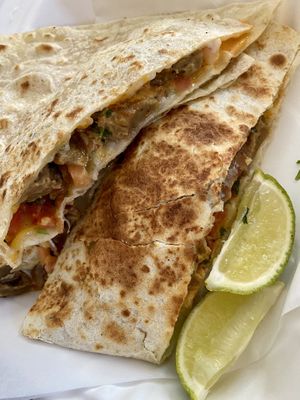 Loaded Quesadilla  at Amo Nakatl Asada in Temecula