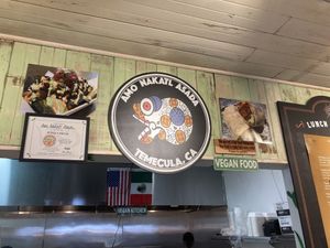 sign  at Amo Nakatl Asada in Temecula