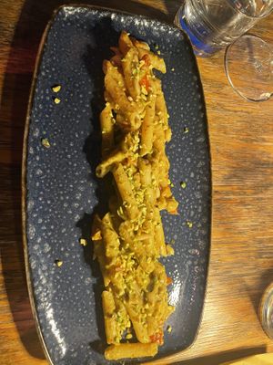 Penne alla Carlo  at Timoleone Veggie Restaurant & Cocktail Bar in Taormina